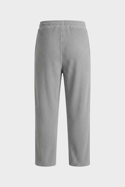 Wilder | Men's Textured Straight Cut Trousers