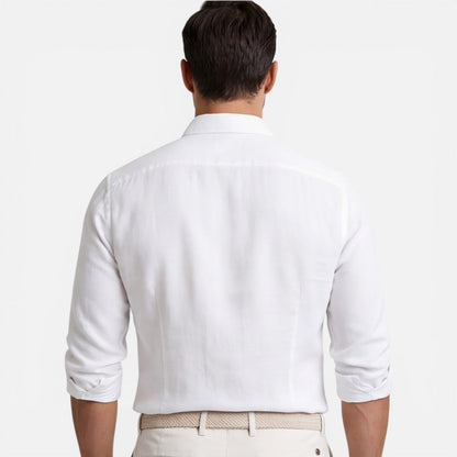 Julian | Men's Slim Fit Linen Cotton Shirt