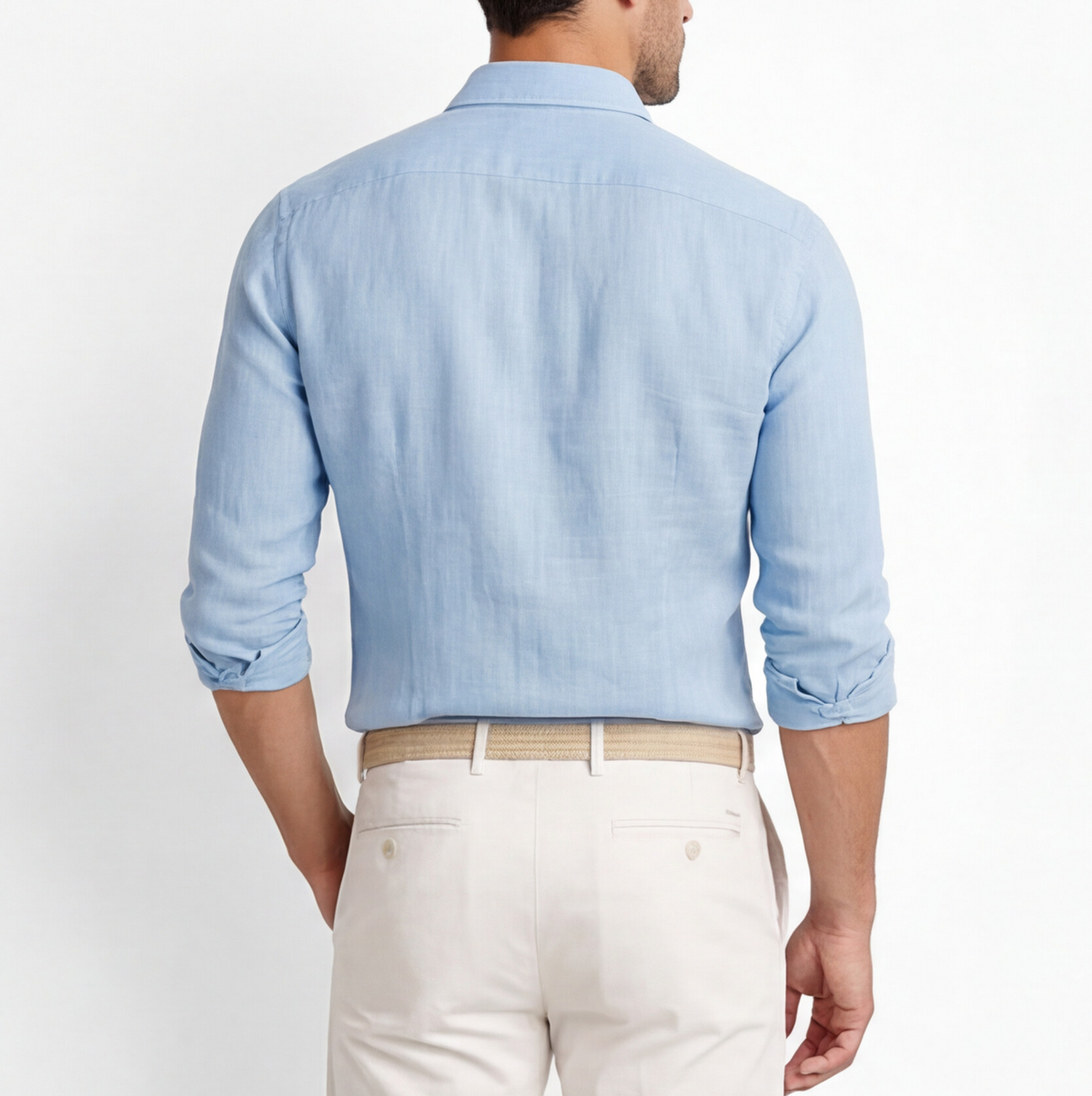 Julian | Men's Slim Fit Linen Cotton Shirt