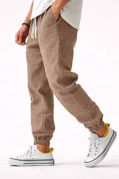 Arthur | Men's Breathable Linen Trousers