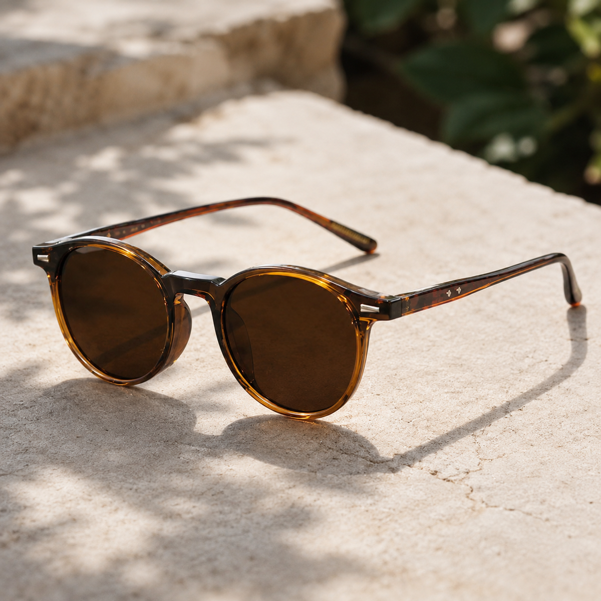 Flynn | Men's Round Polarized Sunglasses