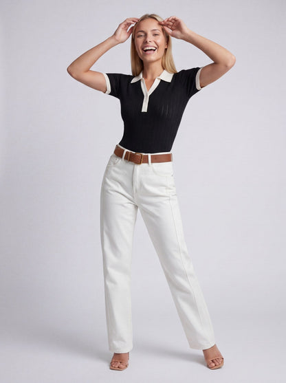 Olivia | Women's Classic Collar Polo Shirt