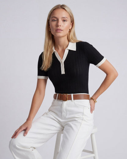 Olivia | Women's Classic Collar Polo Shirt