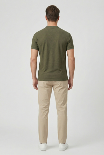Spencer | Men's Slim Fit Cotton Polo