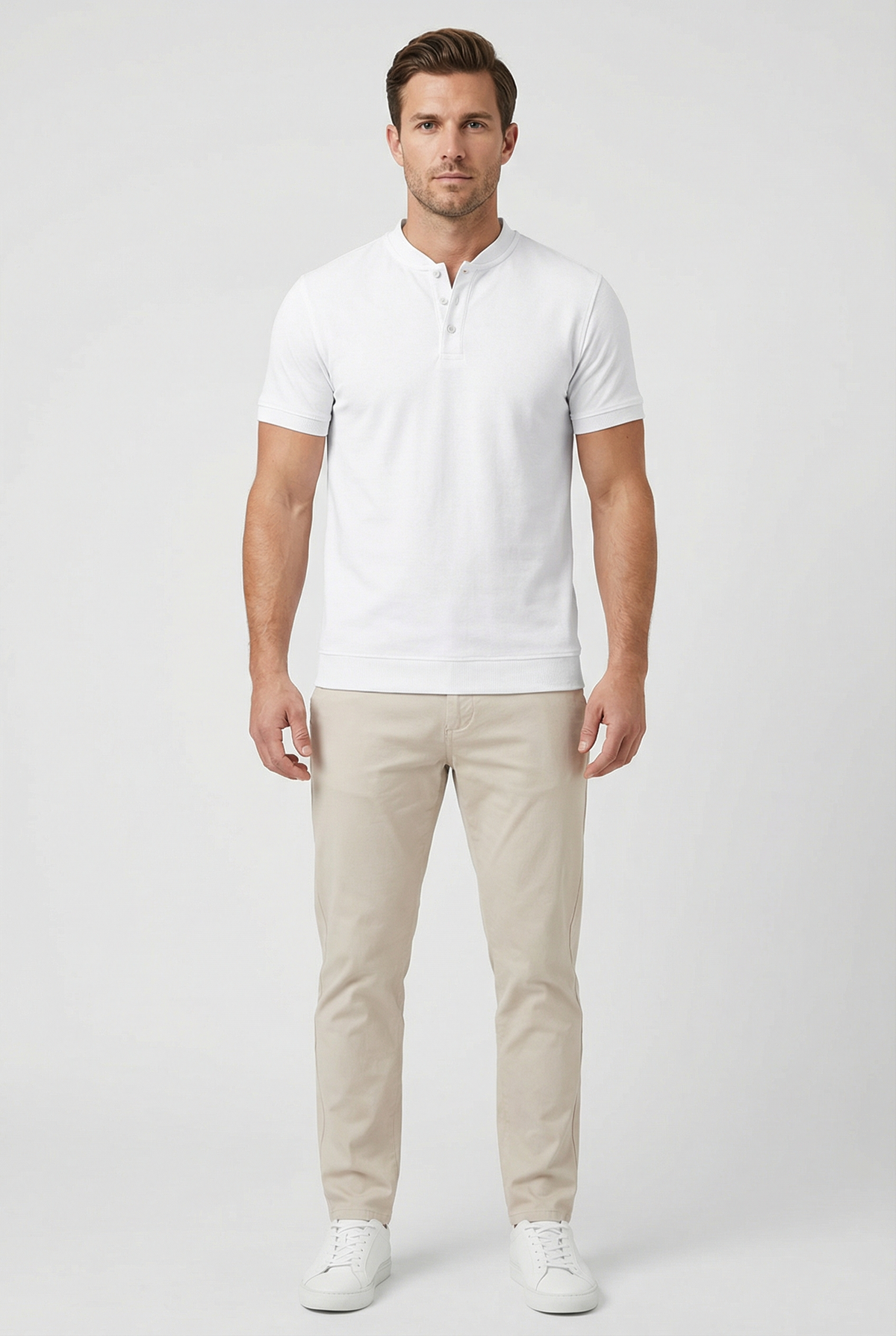 Spencer | Men's Slim Fit Cotton Polo