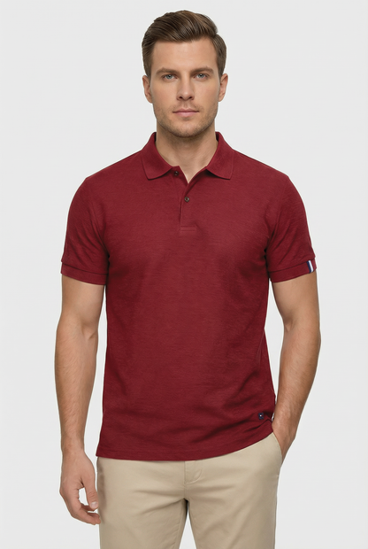 Spencer | Men's Slim Fit Cotton Polo
