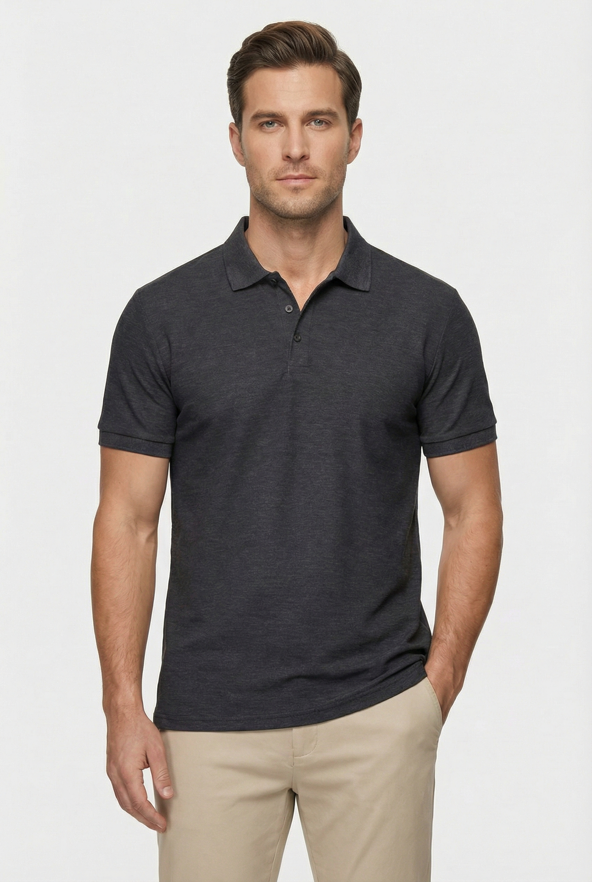 Spencer | Men's Slim Fit Cotton Polo