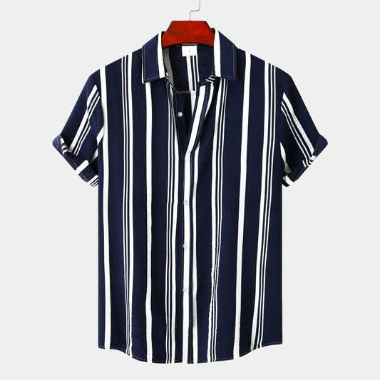 Roland | Men's Striped Short Sleeve Shirt