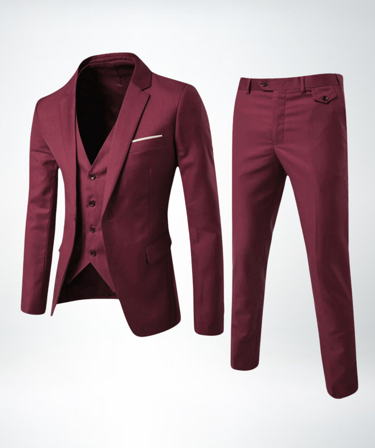 Nathaniel | Men's Elegant Three-Piece Suit