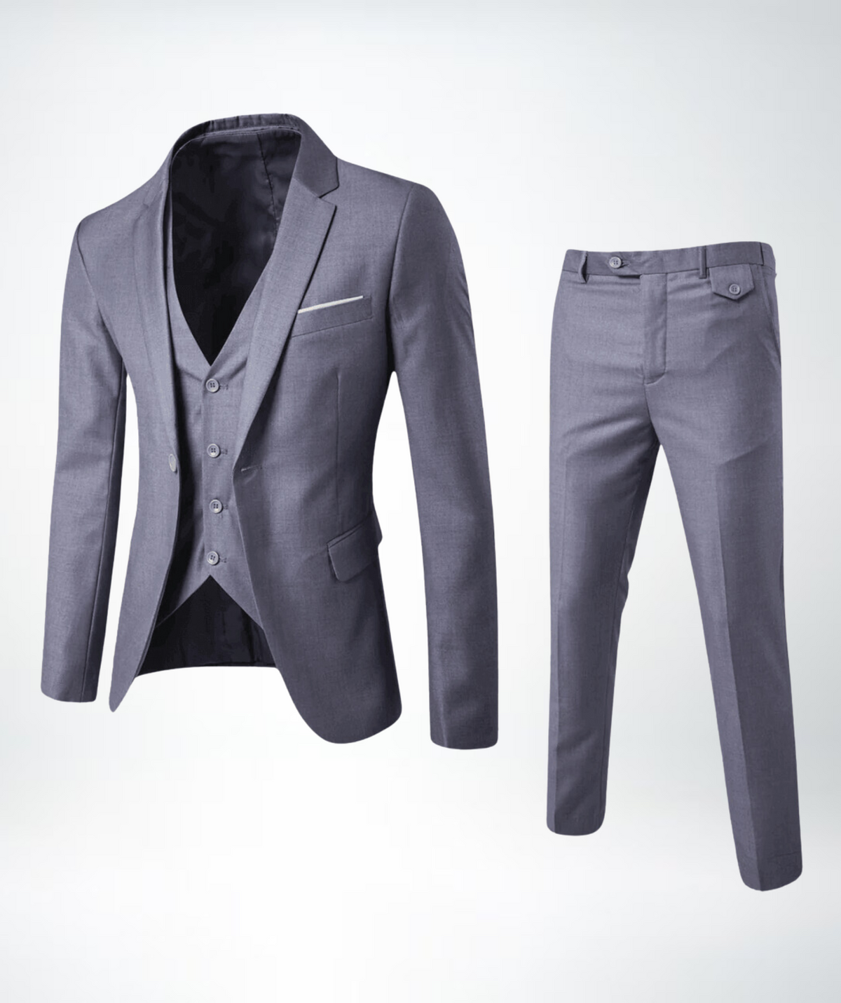 Nathaniel | Men's Elegant Three-Piece Suit