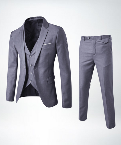 Nathaniel | Men's Elegant Three-Piece Suit