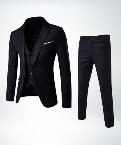 Nathaniel | Men's Elegant Three-Piece Suit