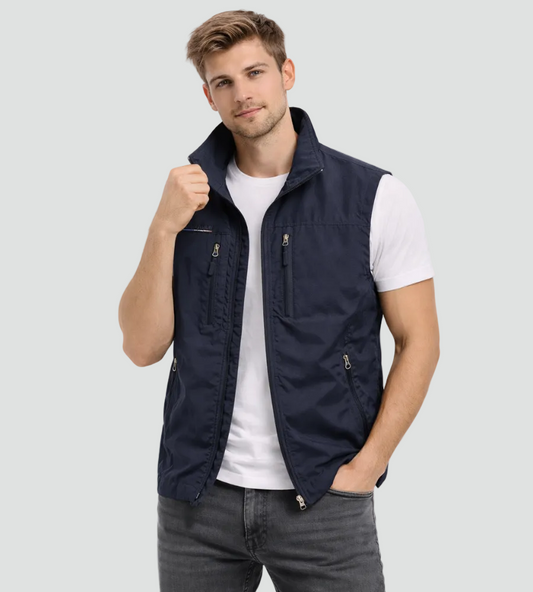 Rutger | Men's Stand-Up Collar Outdoor Bodywarmer