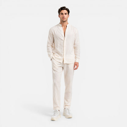 Barnaby | Men's Linen Shirt and Trouser Set