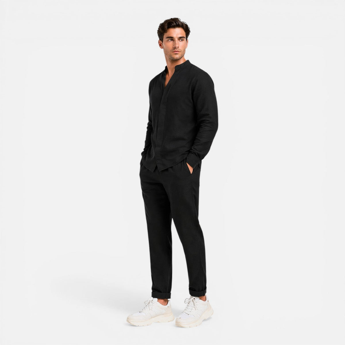 Barnaby | Men's Linen Shirt and Trouser Set