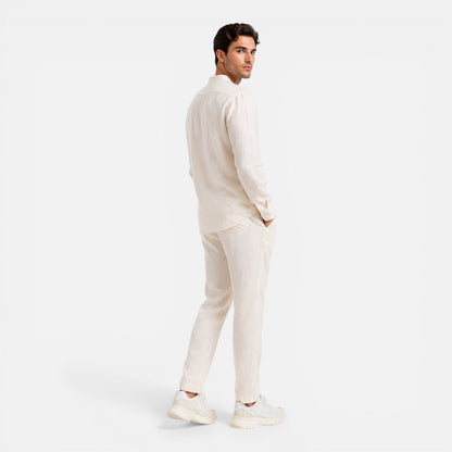 Barnaby | Men's Linen Shirt and Trouser Set