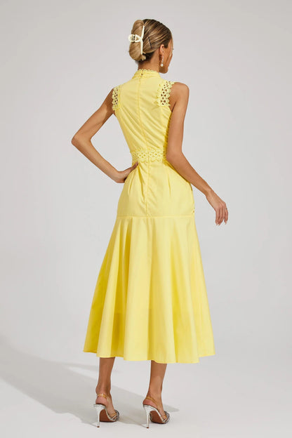 Lisette | Women's Elegant Sleeveless Lace Dress