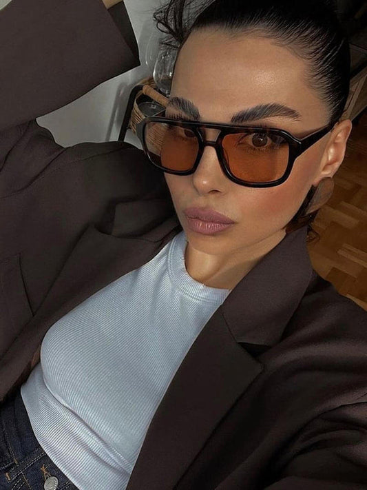 Willa | Women's Hexagonal Retro Sunglasses