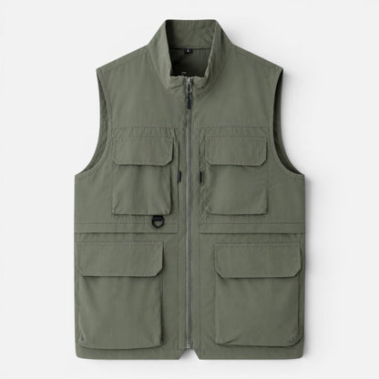 Garrett | Men's Multi-Pocket Utility Gilet
