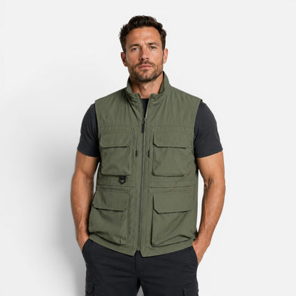 Garrett | Men's Multi-Pocket Utility Gilet