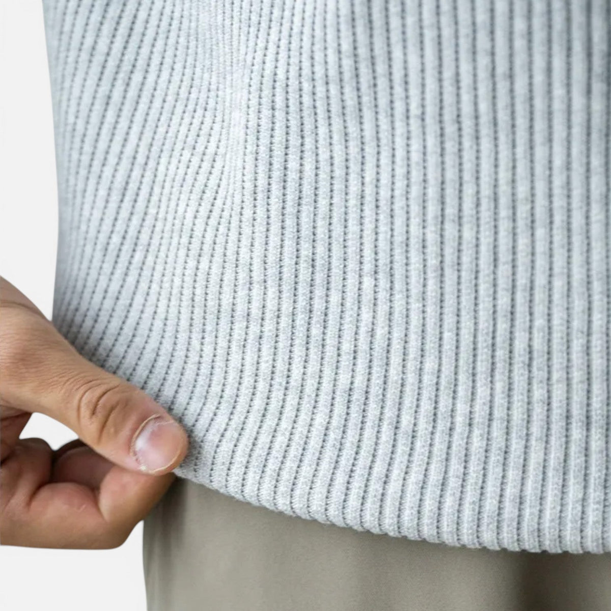 Roan | Men's Ribbed Knit T-Shirt