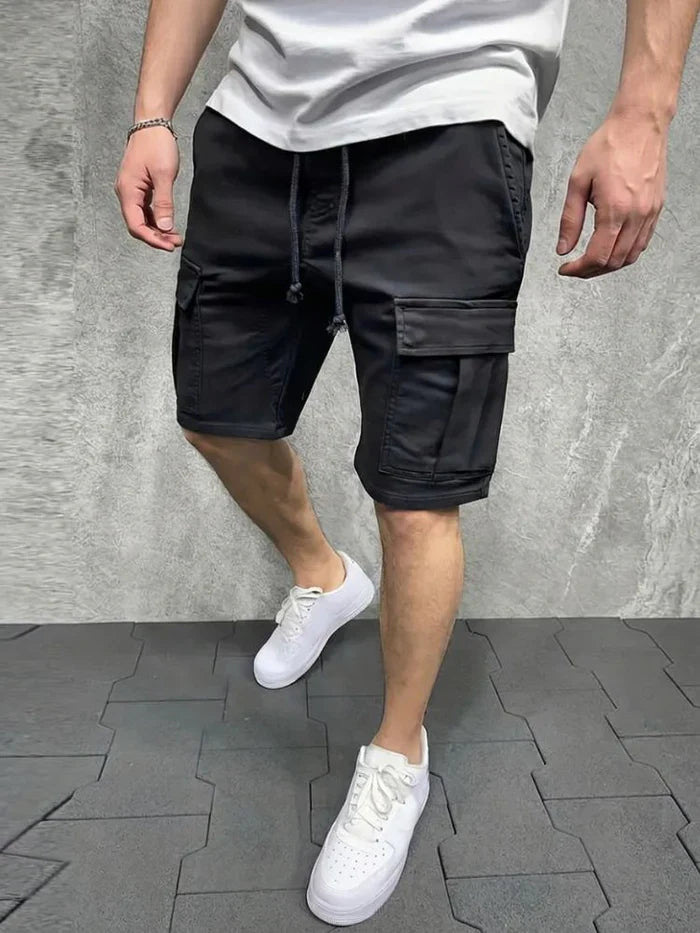 Ludovic | Men's Cargo Jogger Shorts