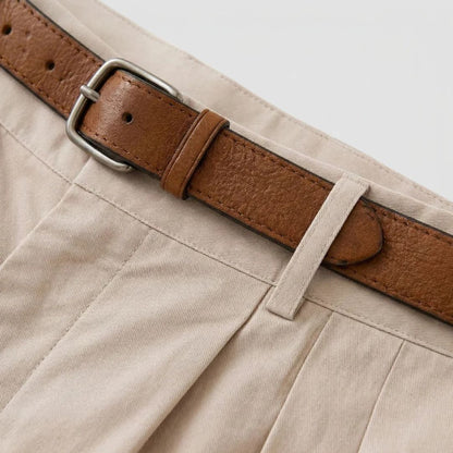 Alfred | Men's Double Pleat Chino Shorts