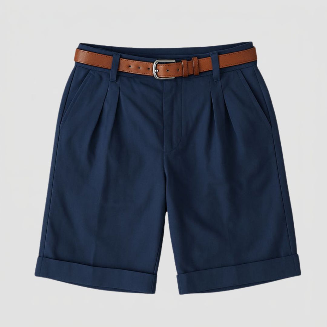 Alfred | Men's Double Pleat Chino Shorts