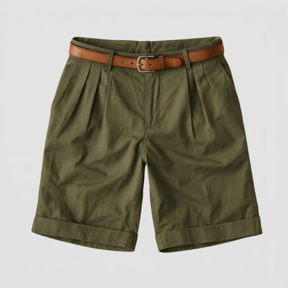 Alfred | Men's Double Pleat Chino Shorts