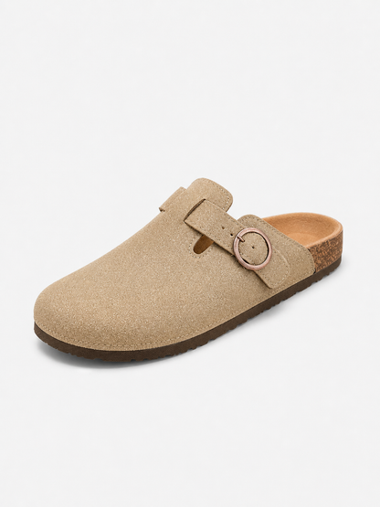 Cornelius | Men's Suede Look Slip-On Clogs