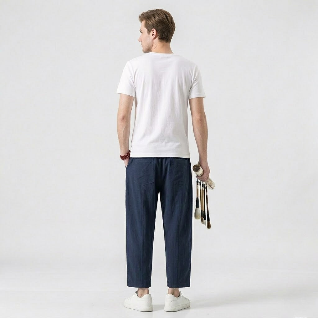 Nelson | Men's Cotton Casual Trousers