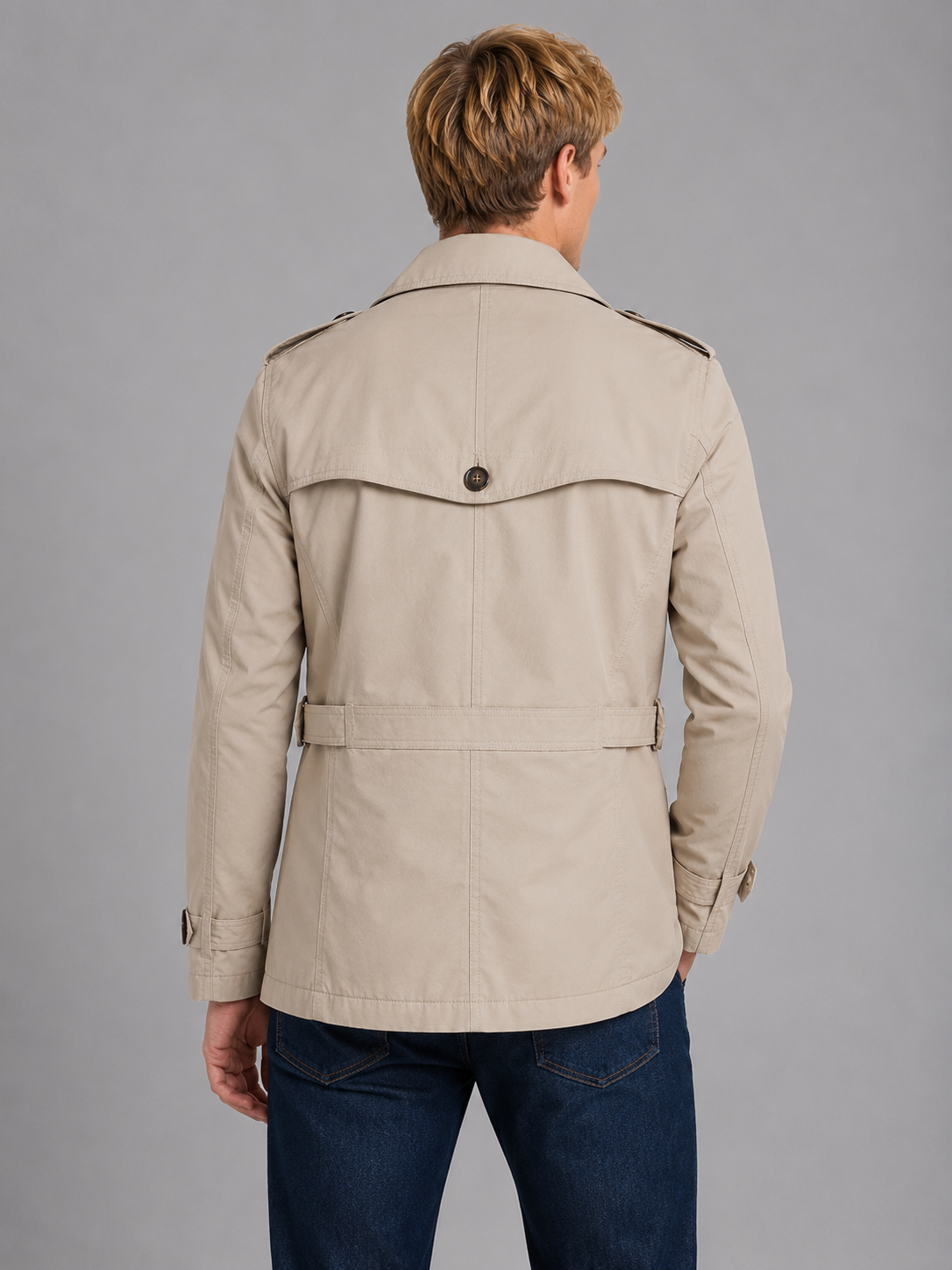 Thackery | Men's Double Breasted Trench Coat