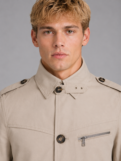 Thackery | Men's Double Breasted Trench Coat