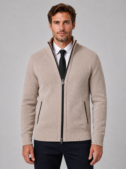 Hewitt | Men's Full Zip Knit Cardigan