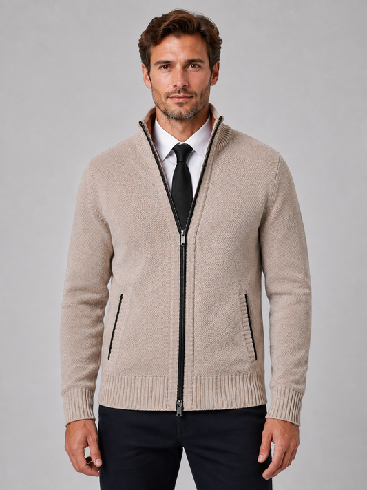 Hewitt | Men's Full Zip Knit Cardigan