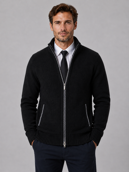Hewitt | Men's Full Zip Knit Cardigan