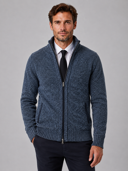 Hewitt | Men's Full Zip Knit Cardigan