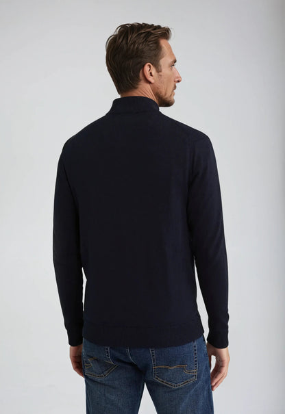 Michael | Men's Half Zip High Neck Sweater