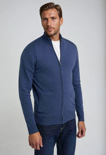 Michael | Men's Half Zip High Neck Sweater
