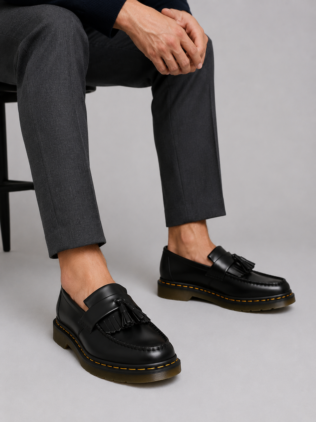 Everett | Men's Leather Tassel Loafers
