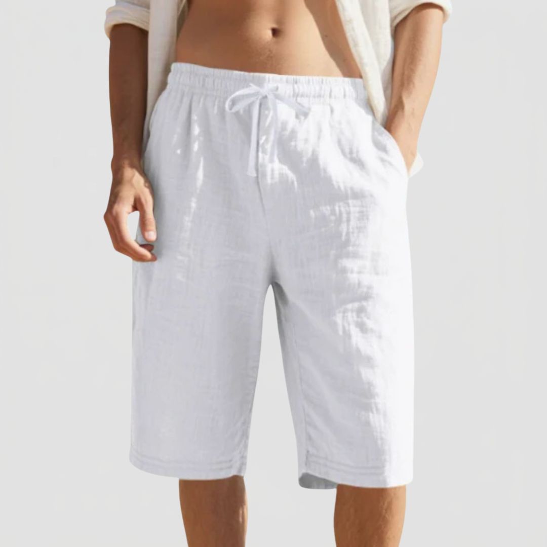 Cormac | Men's Linen Summer Shorts