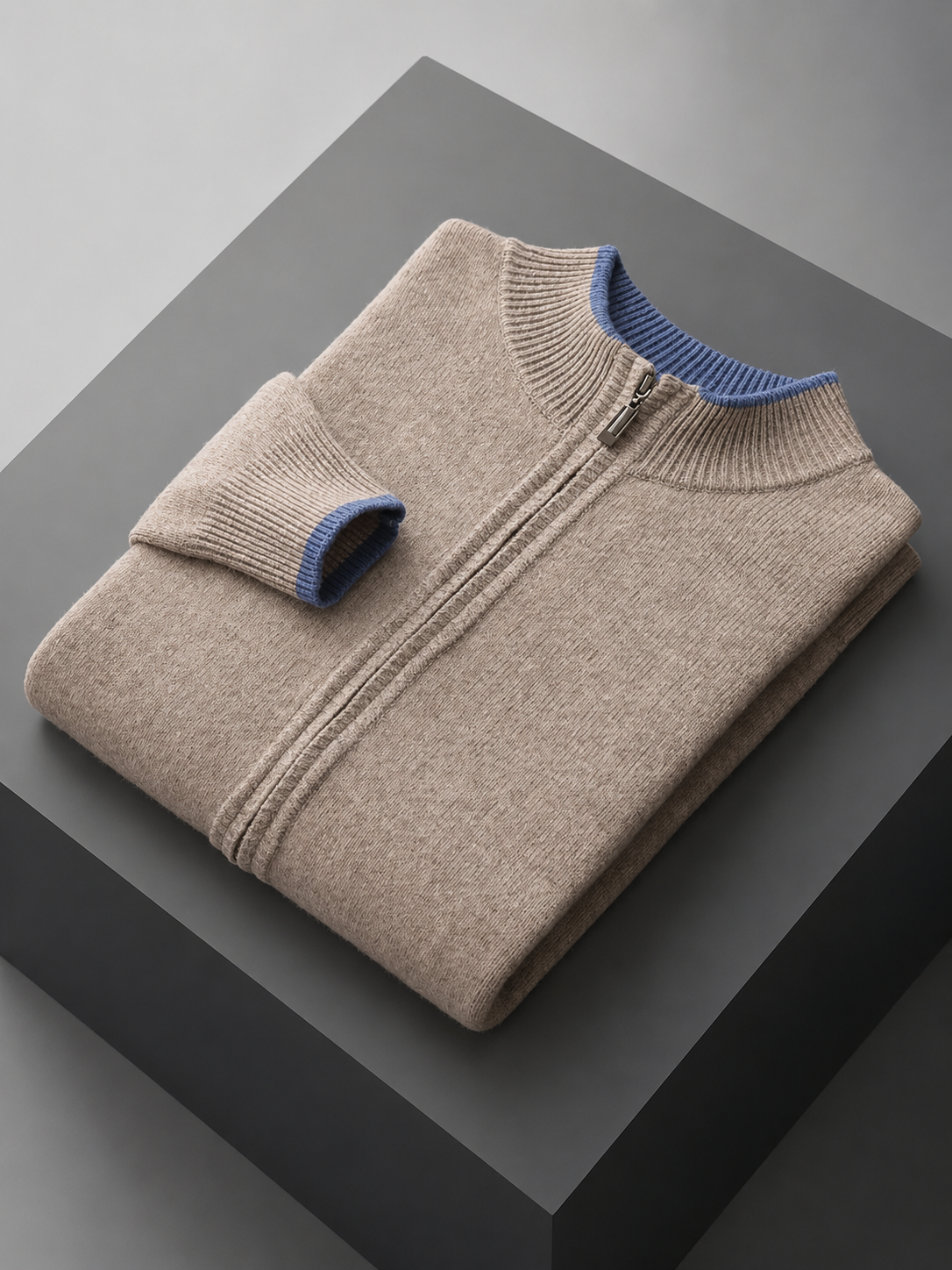 Montgomery | Men's Merino Wool Zip-Up Lounge Set