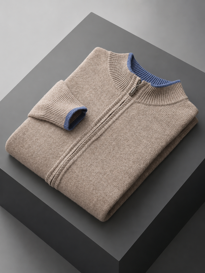 Montgomery | Men's Merino Wool Zip-Up Lounge Set