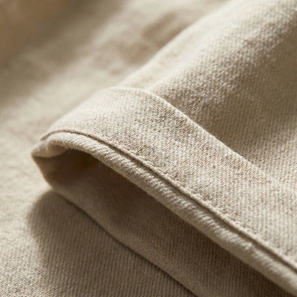 Warwick | Men's Pleated Linen Look Shorts