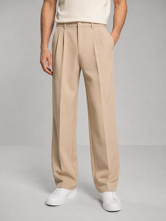Clifford | Men's Tailored Straight Leg Trousers