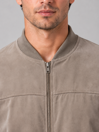 Aidan | Men's Zip Bomber Jacket