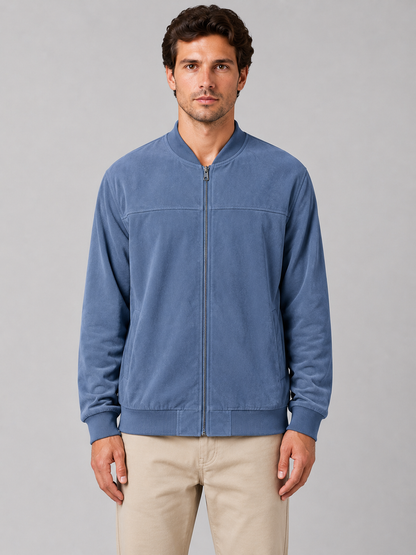 Aidan | Men's Zip Bomber Jacket