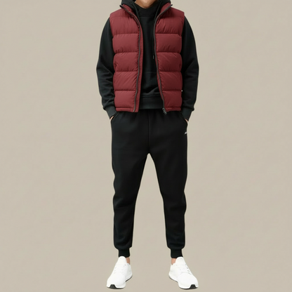 Tobias | Men's Padded Zip Gilet