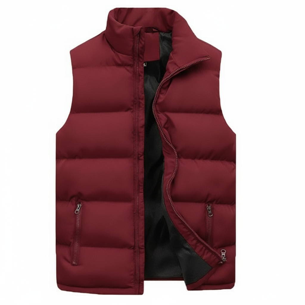 Tobias | Men's Padded Zip Gilet