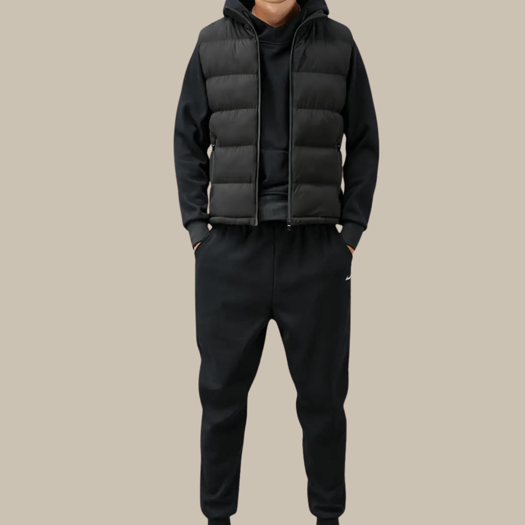 Tobias | Men's Padded Zip Gilet